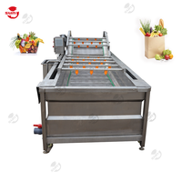 Machine de nettoyage automatique électrique pour fruits et légumes en acier inoxydable 304 à vendre