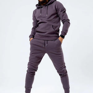 Wholesale blank essential men <b>tracksuits</b> set custom winter hoodie jogger set sweatsuit streetwear unisex sport casual wear suits - Product Image 6