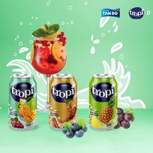 100% น้ำอัดลม (กระป๋อง) ทำจากน้ำผลไม้เขตร้อนรสมะม่วงหลากหลายรสชาติได้รับการรับรองจาก HACCP - Product Image 5