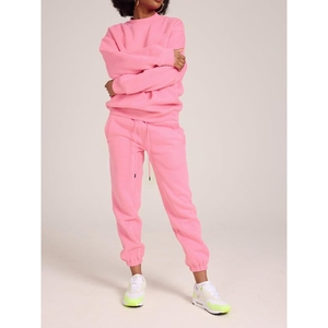 Survêtement personnalisé en coton et polyester de créateur Survêtements pour femmes d'été Ensemble deux pièces à bas prix - Product Image 3