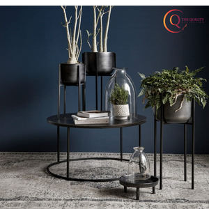 Última Colección de Alta Calidad: Florero Metálico Costero con Soporte, Ligero, Hecho a Mano y Modelos Actualizados para Decoración de Interiores - Product Image 2