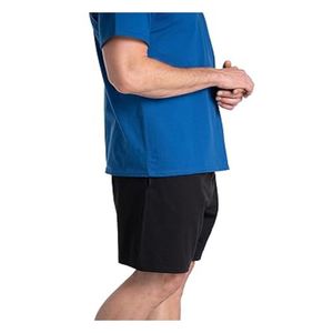 Shorts de sport personnalisés pour hommes, style urbain, en toile et maille respirante, 5 pouces, polyester/coton, tendance - Product Image 3