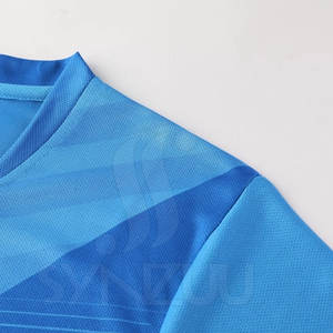 Jersey de fútbol de estilo corto de diseño personalizado, ropa de entrenamiento de poliéster de alta calidad con impresión de nombre para jóvenes adultos, novedad - Product Image 3