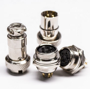 Conector Circular GX16 de Aviación al por Mayor, Carcasa Metálica, Tipo Soldadura, para Cableado de LED y Equipos Industriales - Product Image 2