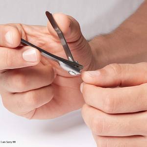 Haute qualité manucure pédicure allemand en acier inoxydable lames arrondies tranchantes coupe-cuticules à ongles avec emballage personnalisé et taille - Product Image 2