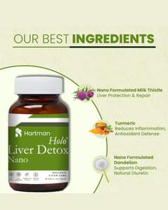 Capsules de désintoxication du foie avec chardon-Marie pissenlit curcuma pour le nettoyage du foie, la désintoxication, la digestion des graisses et l'élimination naturelle des toxines - Product Image 2