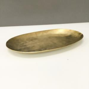 Bandeja DE SERVICIO DE METAL martillado Wildwood, pequeña para cocina, hogar, bandejas decorativas para servir, fabricante indio - Product Image 2