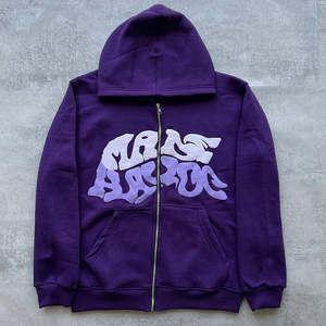 Ropa de calle para hombre personalizada sudadera de lana hip hop unisex térmica de gran tamaño sudaderas con capucha y sudaderas para hombre - Product Image 5