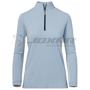 Camisa de capa base de compresión térmica avanzada para ropa ecuestre de equitación que ofrece una flexibilidad de comodidad y calidez óptima - Product Image 6