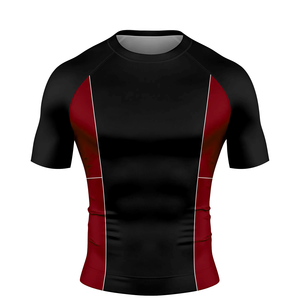 Nouveau Rashguard + short personnalisé pour hommes pour MMA Fight Wear pour Jiu Jitsu et Grappling Rash Guard Sets - Product Image 4