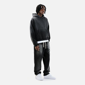 Sudadera con capucha de algodón Sun Fade para hombre |   Sudadera Personalizada OEM con Efecto Degradado - Product Image 5