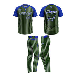 Diseña tus propios uniformes de béisbol y sóftbol de ensueño 100% poliéster uniforme de béisbol precio razonable - Product Image 1