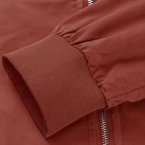 OEM personalizado de los hombres de la cremallera completa Tech Micro Polar chaqueta de lana de pie de invierno de la empresa uniforme corporativo frontal al por mayor al aire libre cremallera - Product Image 6