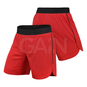Pantalones Cortos de MMA Personalizados Más Vendidos, Cintura Elástica, Estilo Casual, Transpirables, de Secado Rápido - Product Image 1