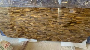 Marbre naturel jaune clair de haute qualité grande dalle Design moderne pour cuisine salle de bain inde excellente Solution de conception graphique - Product Image 5