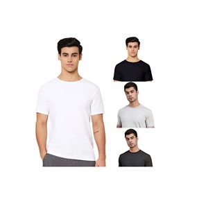 T-shirts en coton blancs de haute qualité, couleur grise, t-shirts personnalisés de grande taille pour hommes et femmes hip hop t s - Product Image 2