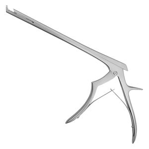 Juego de Instrumentos Quirúrgicos Kerrison Rongeurs, No Desmontables, Manuales, de Acero Inoxidable, Corte Ascendente de 90 Grados, 180 mm (L) x 1 mm (W), con Certificación CE - Product Image 1