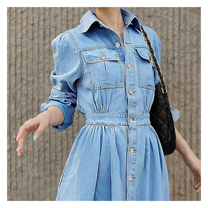 ชุดสูทผ้ายีนส์ของผู้หญิงที่กำลังได้รับความนิยมและชุดผ้ายืดสวมใส่สบาย - Product Image 5