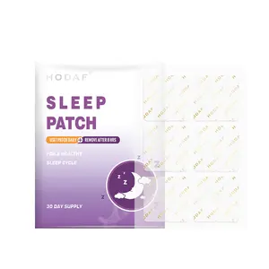 OEM ODM Melatonin tidur meningkatkan tambalan topikal 30 buah Transdermal menyerap kulit Patch tidur