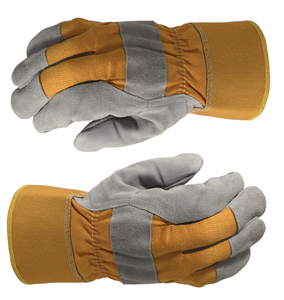 Heavy Duty Multiusos Rigger Agricultura Guantes de trabajo de cuero Fabricante y exportador - Product Image 5