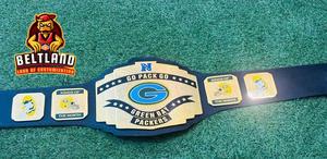 Cinturón de Campeonato de los Green Bay Packers para Adultos, Cómodo y Duradero, Tallas de Cintura Alta, Zinc de 2 mm y 4 mm - Product Image 3