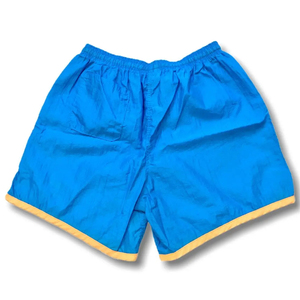 Shorts coupe-vent en nylon personnalisés tendance en gros avec poches zippées et cordon de serrage assorti, mode décontractée et vêtements de plage - Product Image 2