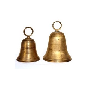 Decorative rural brass <strong>cow</strong> bells handmade in ethnic style with premium antique finished for farmhouse <strong>temple</strong> or event use