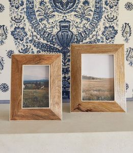 Marco de Fotos Decorativo de Madera, Ideal para Exhibir Fotografía de Viajes y Momentos Personales, Escritorio, Estante, Sala de Estar, Dormitorio - Product Image 5