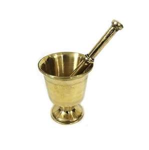 Latón acabado de Metal plateado de calidad duradera con mortero de fondo negro para cocina, trituradora de hierbas y especias, uso de mortero y mortero - Product Image 6