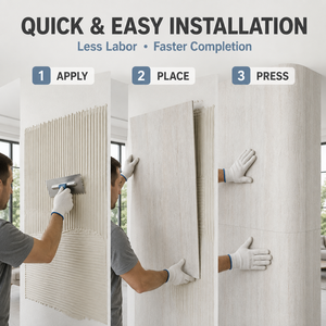 Carrelage <span class=keywords><strong>mural</strong></span> flexible MCM, panneau en argile souple, marbre léger, imperméable, résistant au feu, moderne pour la décoration extérieure et intérieure - Product Image 3