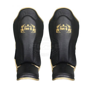 Espinilleras de Cuero de Diseño Personalizado con Impresión de Logotipo, Acabado Liso, Capa Interior Acolchada, Cierre Ajustable, Ecológicas - Product Image 6