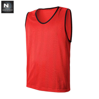 Gilet de Football de qualité supérieure, gilet de Football respirant pour hommes, bavoirs d'entraînement de Football selon les besoins en plein air