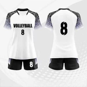 Uniforme de volley-ball pour hommes, impression par sublimation, tissu doux, durable, à séchage rapide, adapté à la compétition et aux vêtements de sport. - Product Image 4