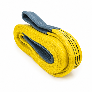Eslinga Plana de Poliéster Provina de 3 Toneladas, 75 mm, 3 m, Cinta de Alta Tenacidad Resistente a la Abrasión, Accesorios de Acero Inoxidable - Product Image 1