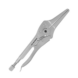 Alicates de Presión con Punta de Aguja de 10 Pulgadas, Conexión Lateral/Extrema, Acero Inoxidable de Alta Resistencia, Agarre de Precisión, Sujeción Segura para Animales - Product Image 5