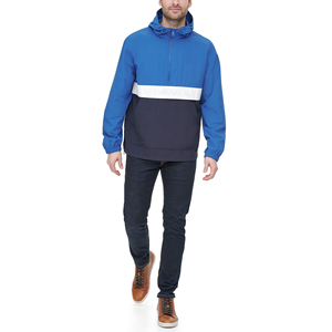 Veste coupe-vent d'extérieur de qualité supérieure Veste imperméable avec logo personnalisé OEM pour les sports d'aventure, la randonnée et le voyage Veste - Product Image 1