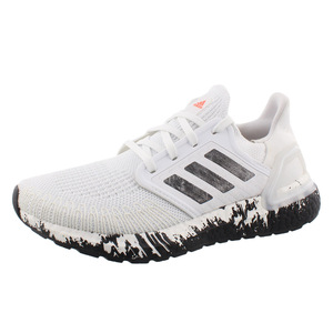 Chaussures Adidas Ultraboost 20 pour femmes Couleur : Blanc nuage/Noir cœur/Coral signal 100% authentiques - Product Image 1
