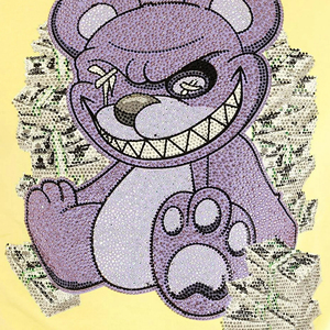 T-shirt pour hommes le plus vendu du fabricant professionnel Nouveau design Logos en strass Coupe régulière 100% coton Séchage rapide Respirant - Product Image 6