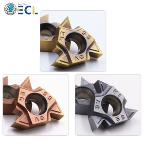 ECL alta calidad AG60 A55 modelo hoja de rosca NC herramienta de torno HRC55 hoja de alambre interna de coche roscado PVD herramienta de recubrimiento insertos 16ER - Product Image 4