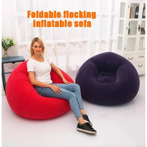 Moderno minimalista gonfiabile piumino convertibile pieghevole impermeabile soggiorno europeo Set divano comodo per mobili per la casa - Product Image 3