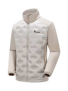 Plain Wholesale OEM Custom Winter Workwear <b>Waterproof</b> Breathable Blank Classic Men <b>Padding</b> <b>Jacket</b> Puffer <b>Jacket</b> - Product Image 3