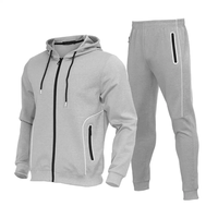 Conjunto Deportivo Personalizado OEM para Hombre, Transpirable, Reversible, Cortavientos, de Forro Polar Técnico, con Capucha y Cordón Ajustable, Diseño Color Block, Talla Grande