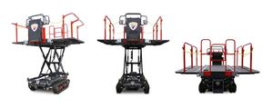 Plateforme de travail aérien agricole LMM-H250 pour fermes, pompe à batterie, capteurs de nivellement automatique, télécommande, levage maximal - Product Image 2