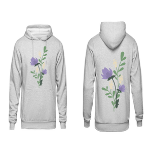 เสื้อมีฮู้ดสีเทาใส่ได้ทั้งชายและหญิงชุดฤดูใบไม้ร่วงลาย I AM Successful Back - Product Image 6