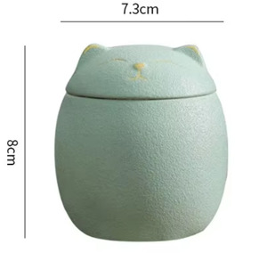 Urna Funerária de Luxo Personalizada para Animais de Estimação, à Prova d'Água, para Cinzas de Cães e Gatos, Pequenos Animais, Urna Cinerária de Cerâmica para Lembrança - Product Image 4