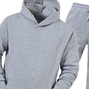Ensemble de survêtement en polaire premium pour hommes, sweat-shirt à capuche et jogging chaud pour l'hiver, tenue de sport décontractée, fabricant OEM, vente en gros personnalisée - Product Image 2