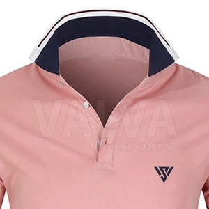 Camiseta Polo para Hombre OEM, Tela de Algodón PK, Cuello Acanalado, Manga Corta, Ropa de Marca - Product Image 2