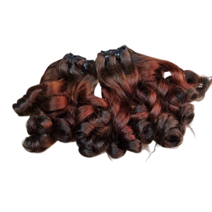Extensions en vrac de cheveux de tressage de vague profonde aucune trame 100% cheveux humains en vrac Remy bouclés du Vietnam non traités pour le tressage - Product Image 5