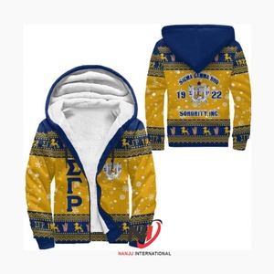Nouveau fabricant de sweat à capuche Sigma Gamma Rho de qualité supérieure élégant patchs de broderie personnalisés 1922 coton sweat à capuche pour femme - Product Image 4