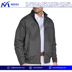 Chaqueta cortavientos para hombre 2025 con logotipo personalizado, prendas de vestir exteriores impermeables y transpirables para personal de la empresa, equipos deportivos o ropa de Club - Product Image 3
